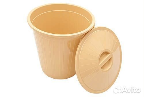 Контейнер для мусора 80 л с крышкой