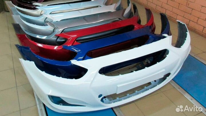 Бампер Hyundai Solaris 1 2010-2014 передний/задний