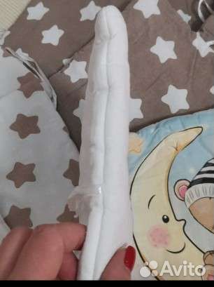 Бортики в детскую кроватку