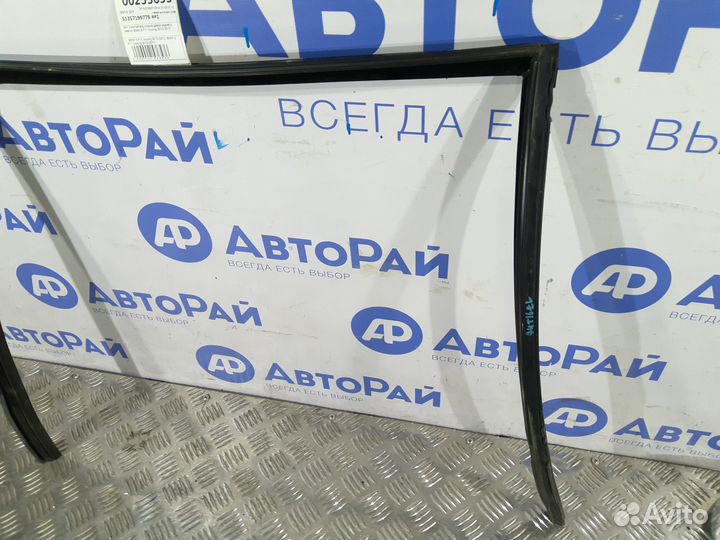Б/У Уплотнитель стекла двери заднего левого BMW