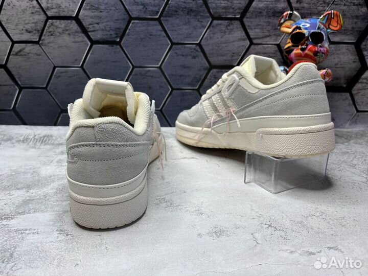 Кроссовки Adidas Forum low розовая нить