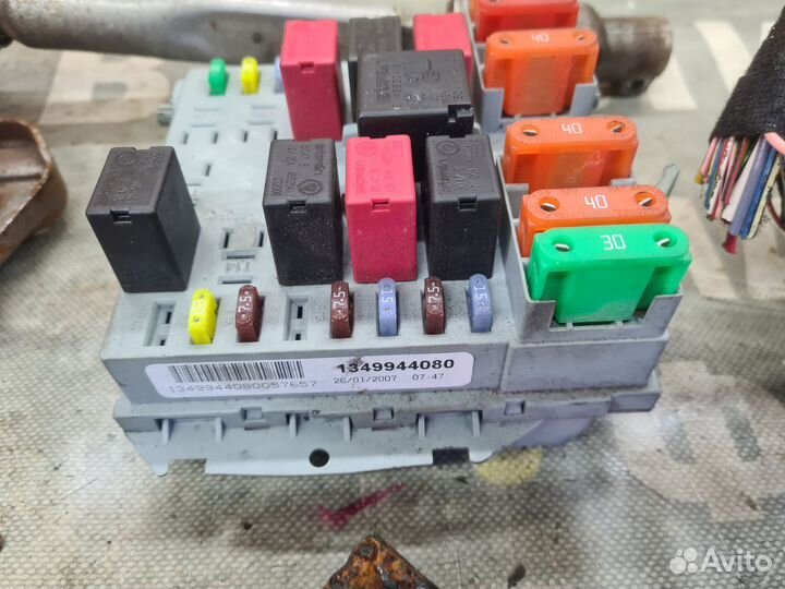 Комплект эбу Peugeot Boxer Citroen Jumper 2.2 Е4