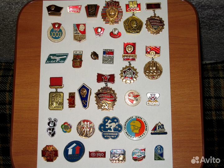 Значки медали разные СССР