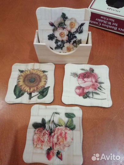 Подставки 6шт под горячее