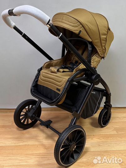 Коляска 2в1 luxmom 760 black