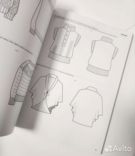 Technical drawing for fashion design