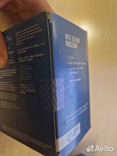 Процессор Intel Celeron G3930 LGA1151 BOX