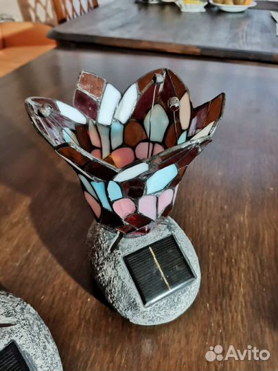 Настольные лампы в стиле Тиффани. Германия