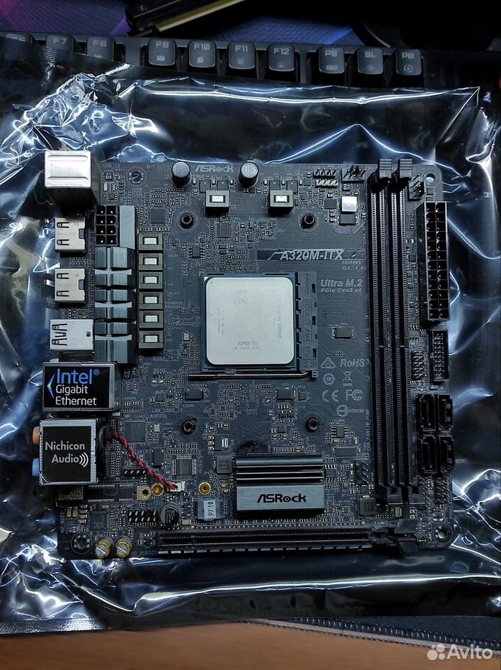 Amd Asrock A320m Mini Itx Asrock A320M-HDV AMD AM4 DDR4 Micro ATX