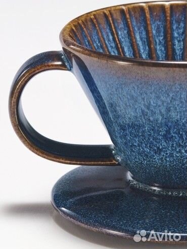 IKEA Gladelig фильтр для кофе керамика