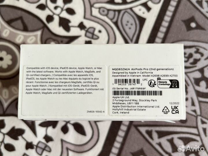 Наушники earpods pro(2nd gen)