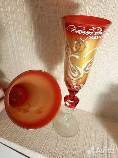 Бокалы для жениха и невесты