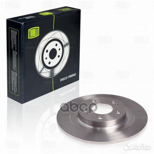 Диск тормозной зад DF117304 Trialli