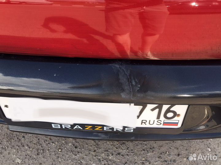 Задний бампер ваз 2110