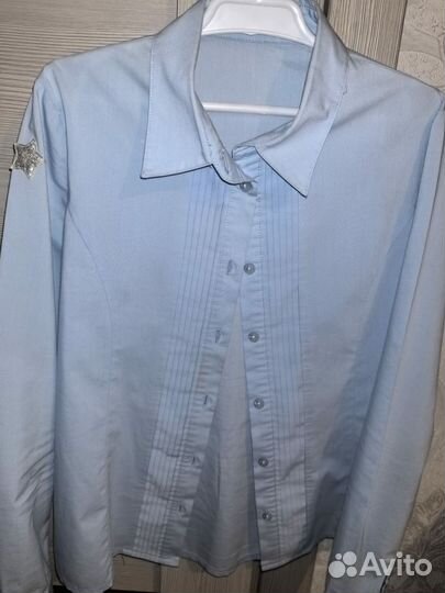 2 шт Блузка, рубашка в школу для девочек