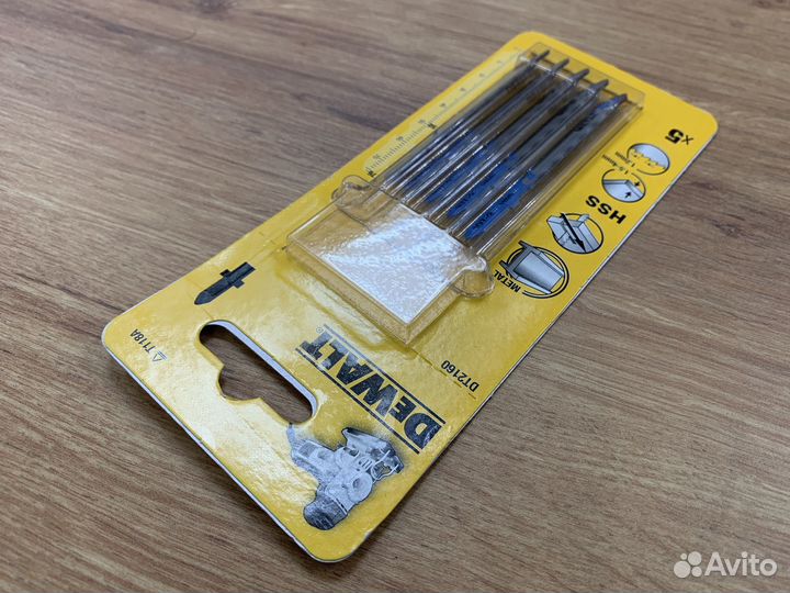 Пилки для лобзика по металлу dewalt DT2160 (5шт.)