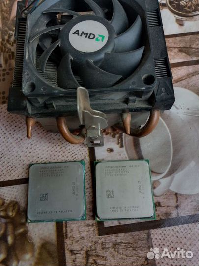 Продам 2 процессора и кулер