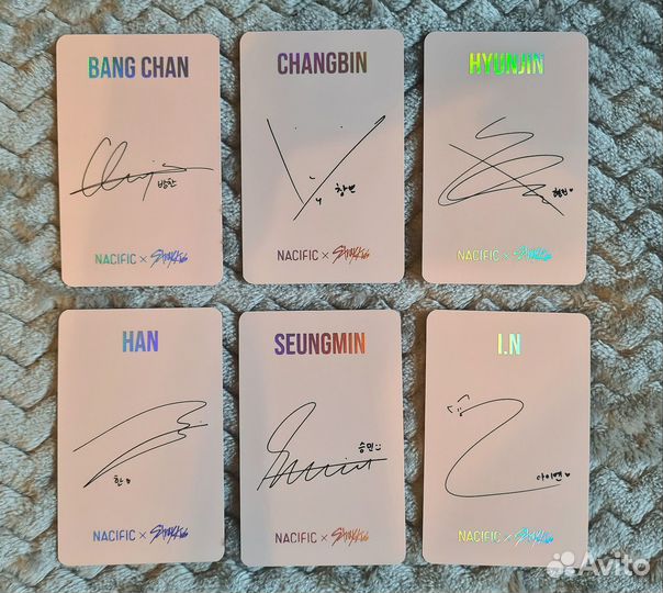 Карты Stray Kids pink Nacific