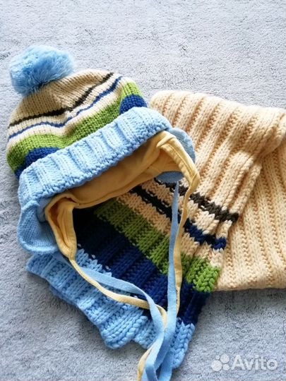 Шапка+шарф
