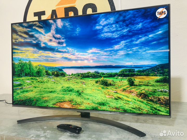 Яркий безрамочный 4К 120Hz LG 127см SMART TV HDR