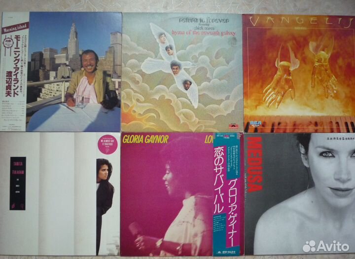 Фирменный винил Japan, USA, Germany