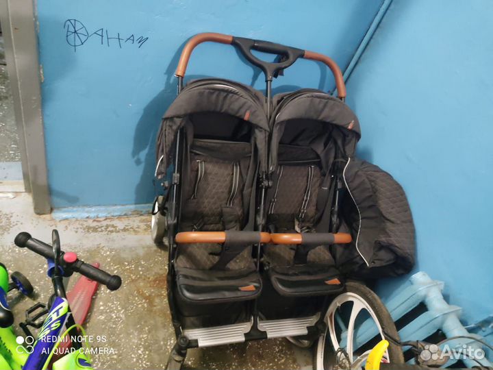 Детские коляски для двойни бу