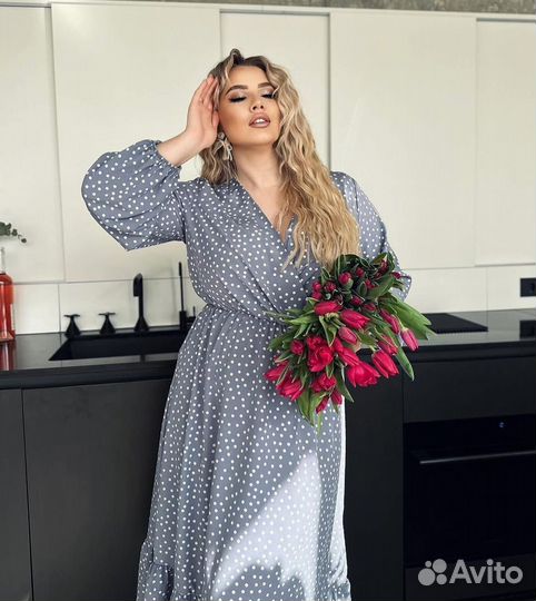 Платье женское размер 52 54