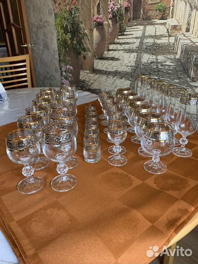 Чешская посуда Богемия