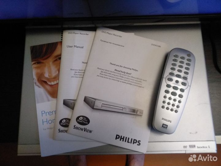 Пишущий dvdrw-плеер Philips dvdr-3380