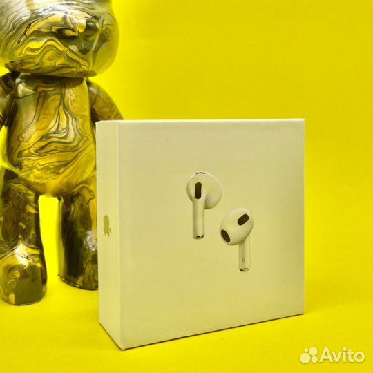 Наушники apple airpods 3 люкс реплика новые