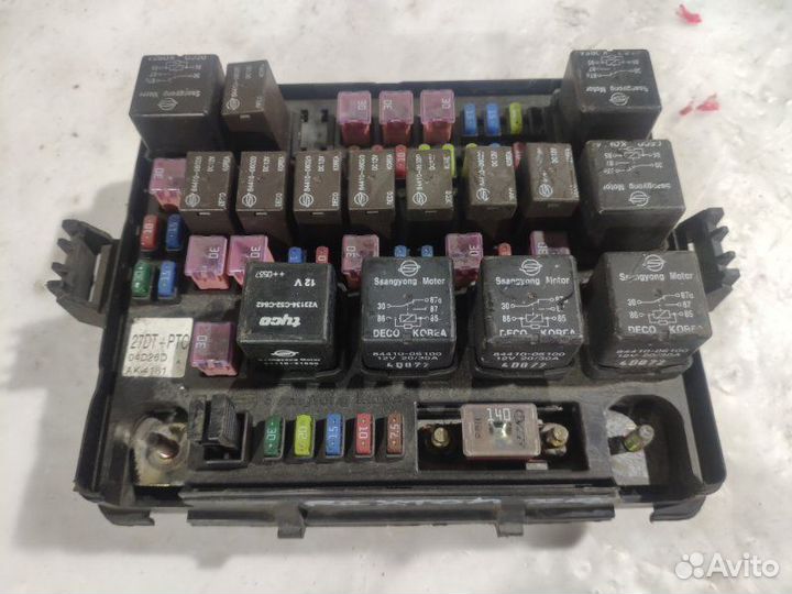Блок предохранителей Ssang Yong Rexton 2001-2006