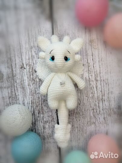 Мягкая игрушка. Дракон. Беззубик. Дневная фурия