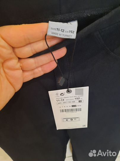 Тёплые штаны С&А джинсы zara 152, mango легги