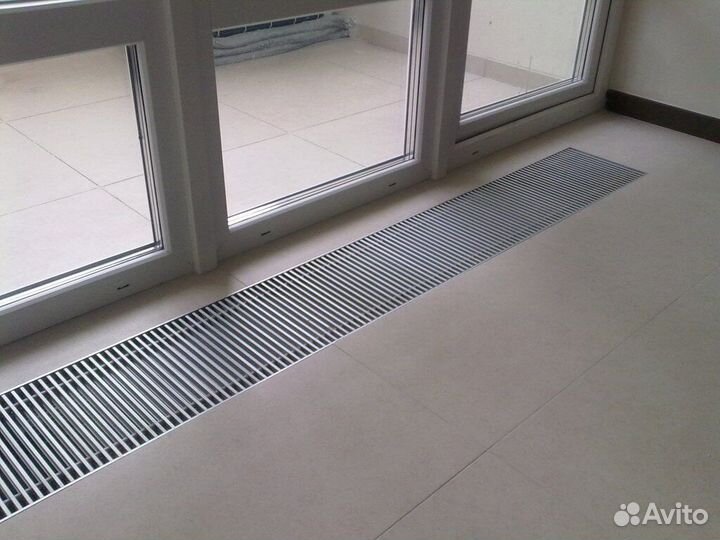 Конвектор в пол KWH 420-105-2700 мощность 2305 Вт