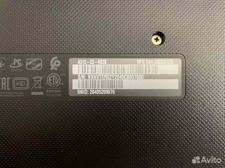 Ноутбук Acer Aspire 3 A315-23