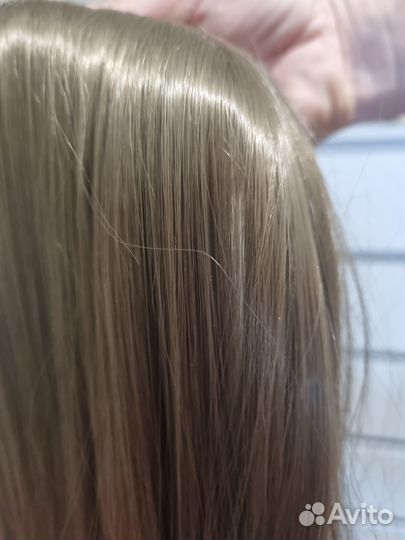 Хвост шиньон на ленте