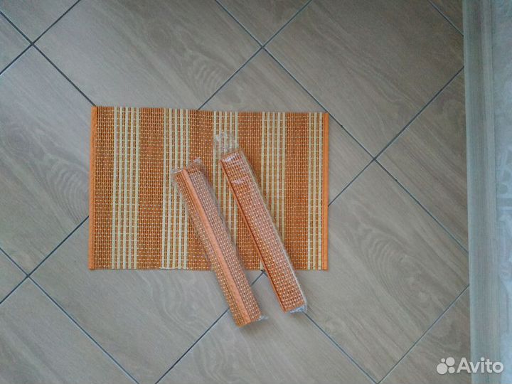 Салфетки сервировочные, бамбук, 45х30см. 3 штуки