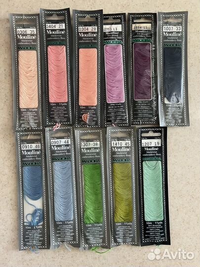 Нитки мулине мадейра