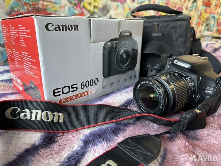 Зеркальный фотоаппарат canon 600d
