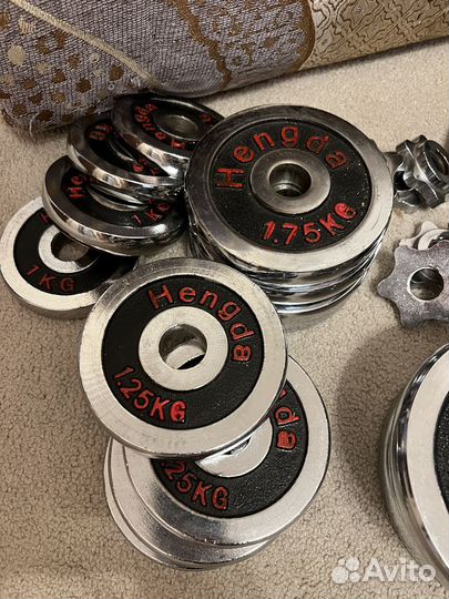 Спортивный инвентарь гантели