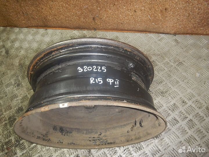 Диск колесный стальной R15 5*108 j6,0 ET52,5 DIA63