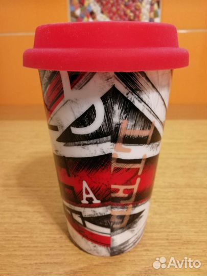 Кружка с резиновой крышкой Юнион Джек