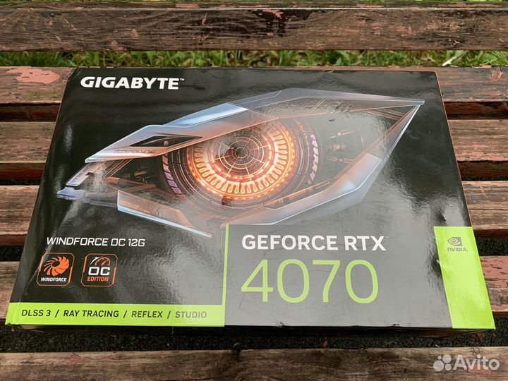 Видеокарта 4070 Gigabyte windforce 12gb