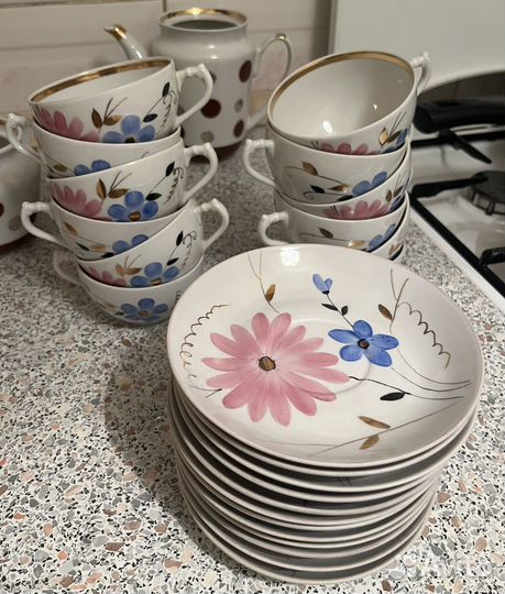 Советская посуда