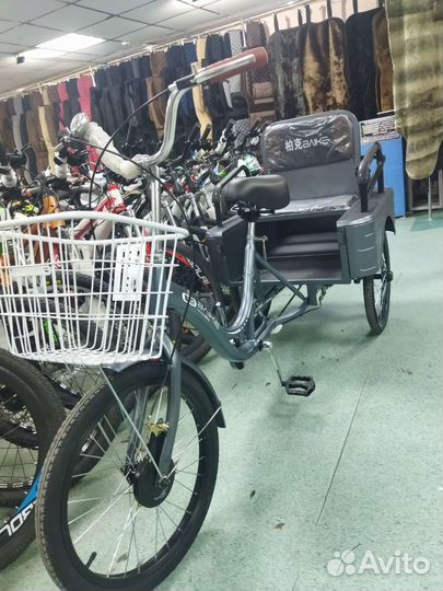 Велосипед трёхколёсный для взрослых