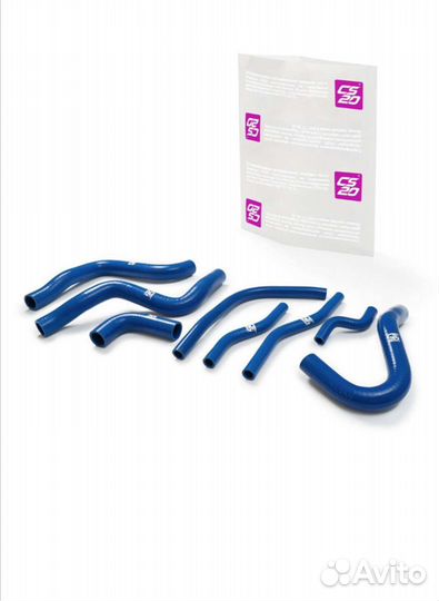 Патрубки комплект 8шт., силикон