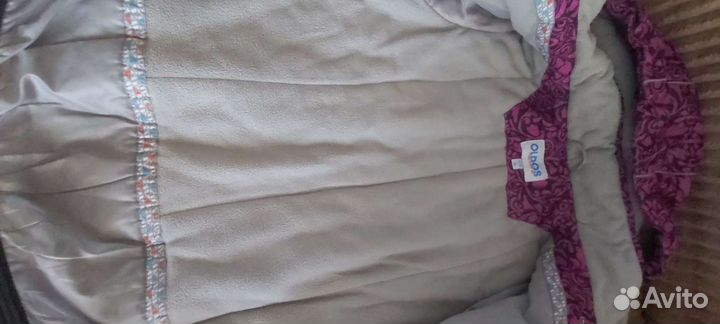 Зимний костюм для девочки