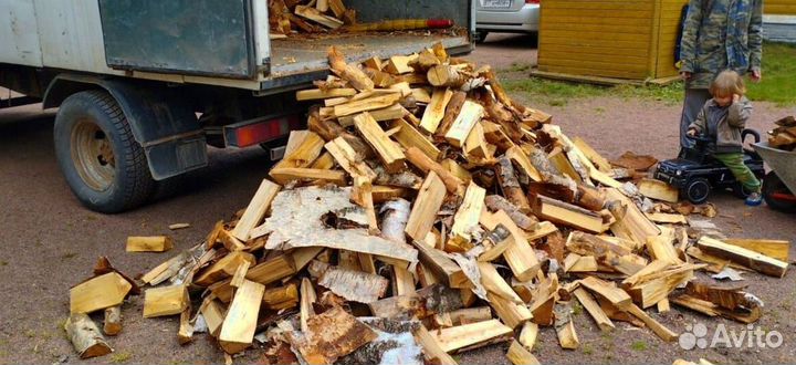 Дрова качественные от 1 куба любых древесных пород