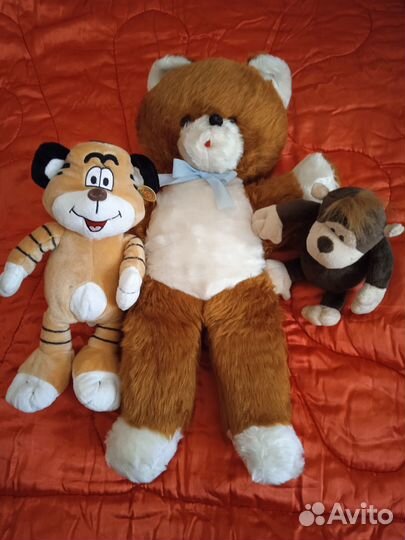 Акция.Винтаж.Мягкие игрушки 80-90г.г. СССР