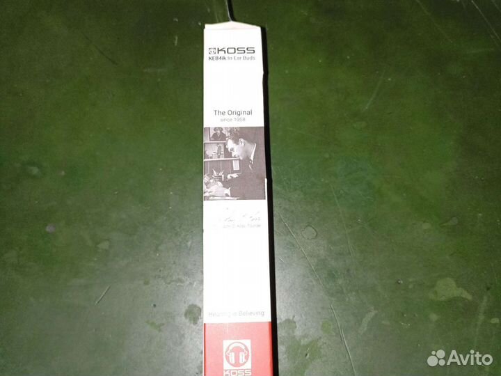 Наушники затычки проводные Koss